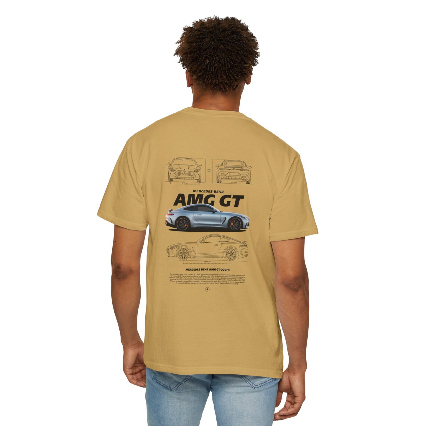 Mercedes-Benz AMG GT Graphic T-Shirt - Unisex, Casual Wear