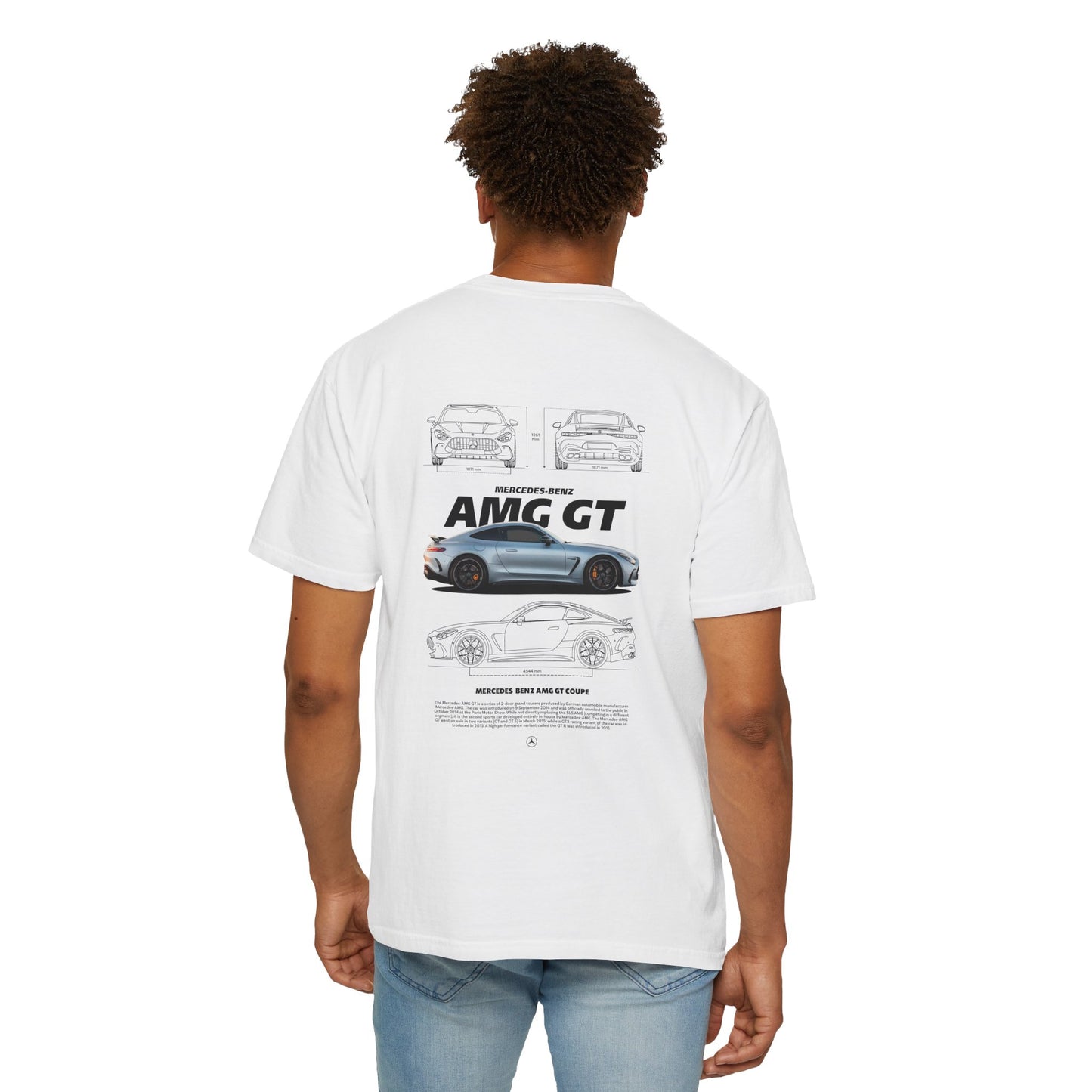 Mercedes-Benz AMG GT Graphic T-Shirt - Unisex, Casual Wear