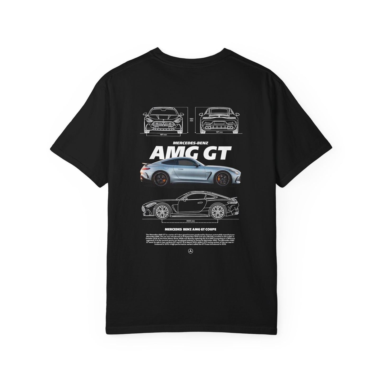 Mercedes-Benz AMG GT Graphic T-Shirt - Unisex, Casual Wear