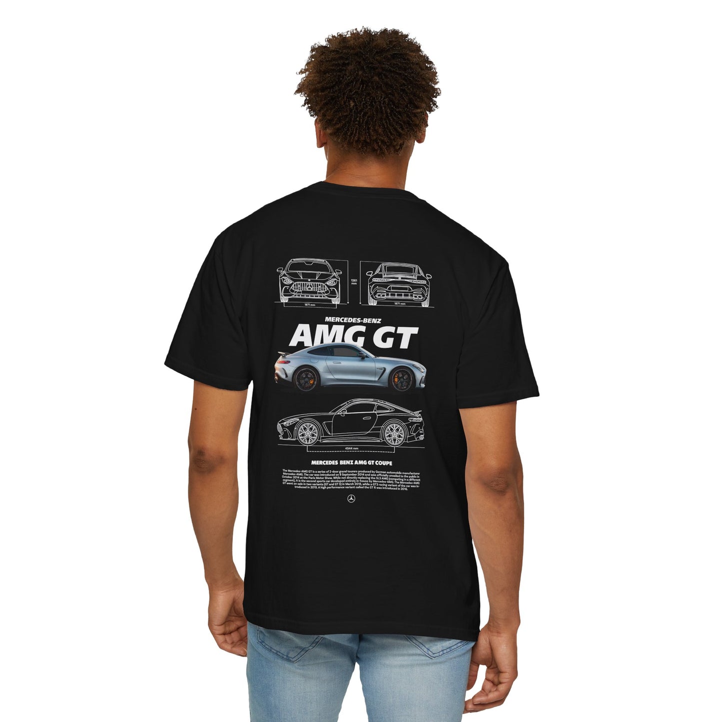 Mercedes-Benz AMG GT Graphic T-Shirt - Unisex, Casual Wear