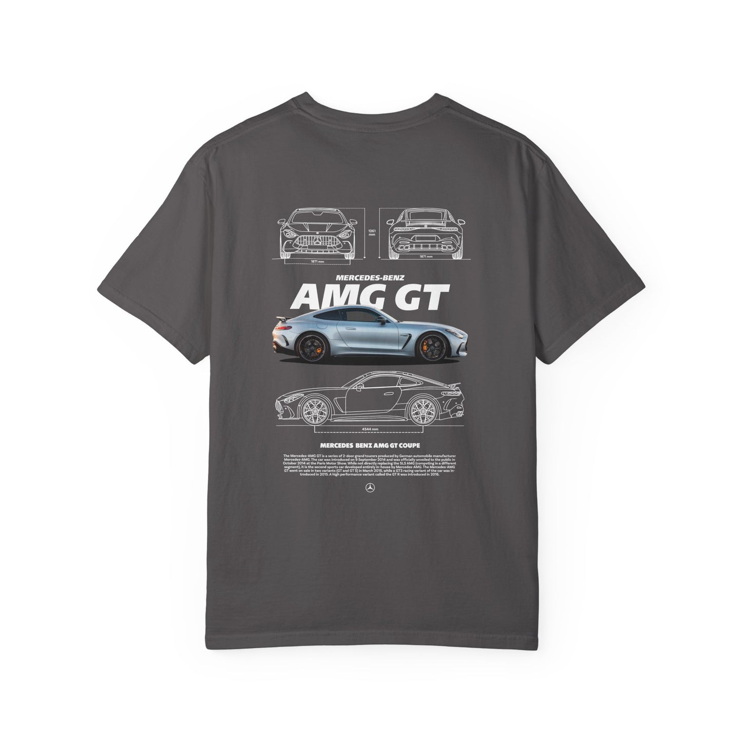 Mercedes-Benz AMG GT Graphic T-Shirt - Unisex, Casual Wear