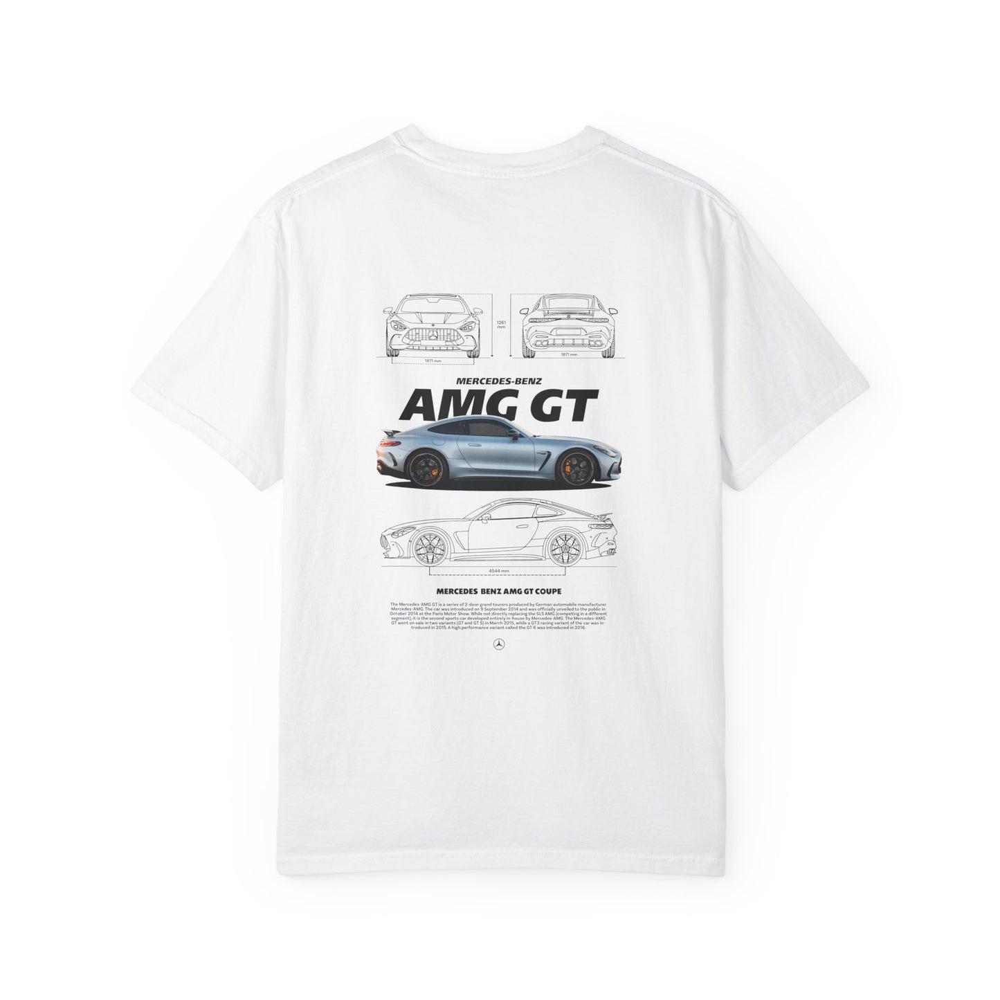 Mercedes-Benz AMG GT Graphic T-Shirt - Unisex, Casual Wear
