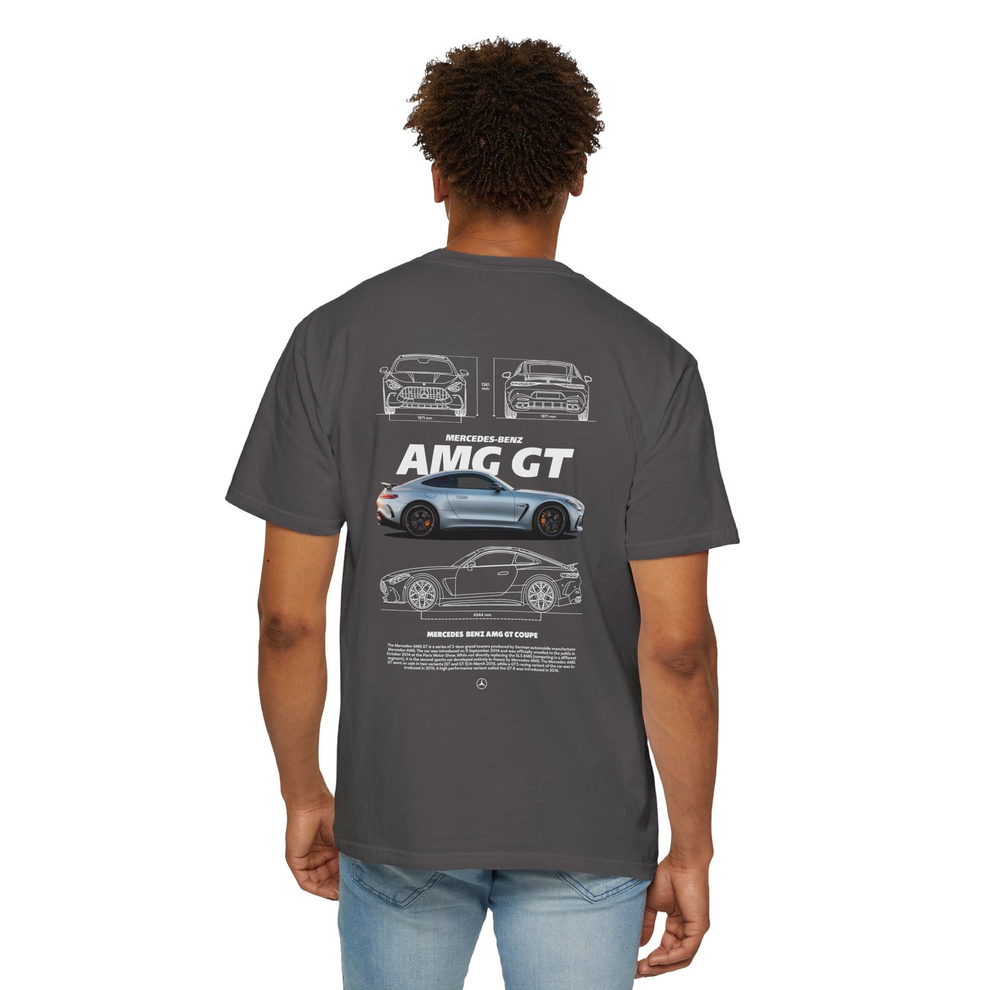 Mercedes-Benz AMG GT Graphic T-Shirt - Unisex, Casual Wear