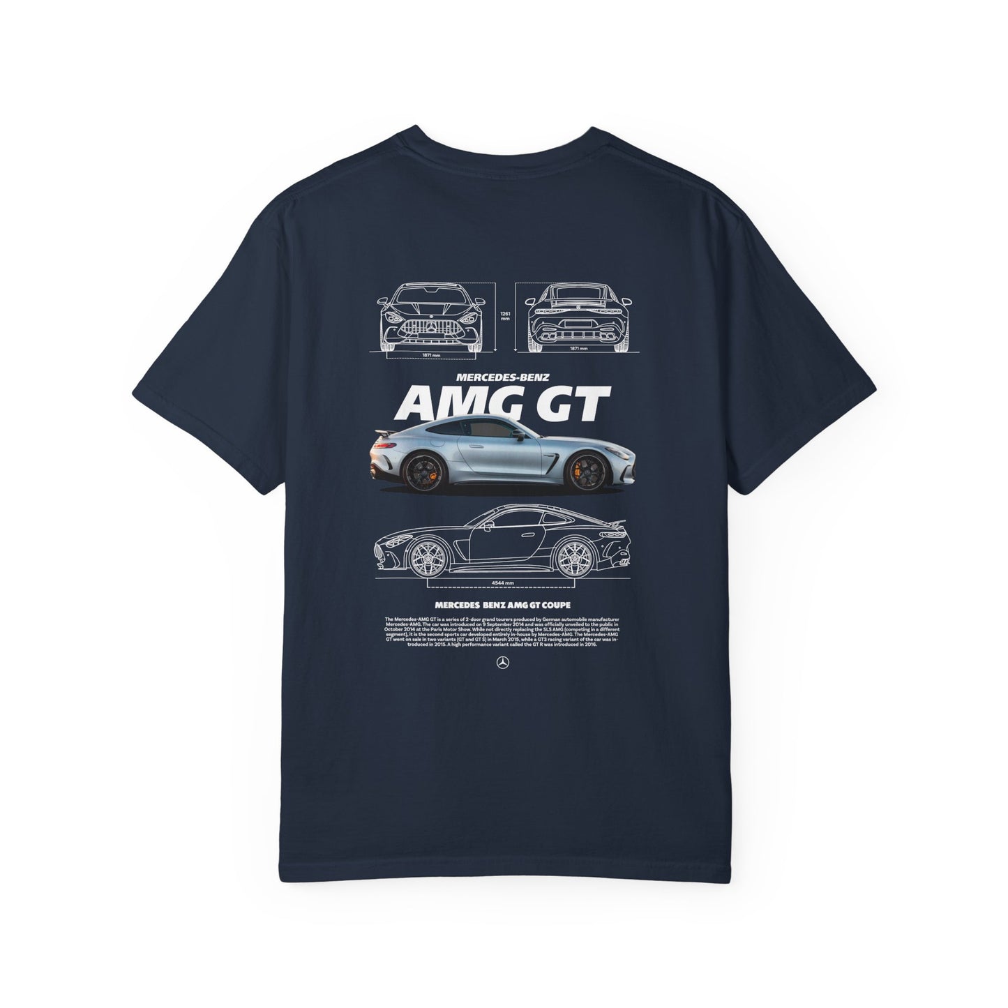 Mercedes-Benz AMG GT Graphic T-Shirt - Unisex, Casual Wear