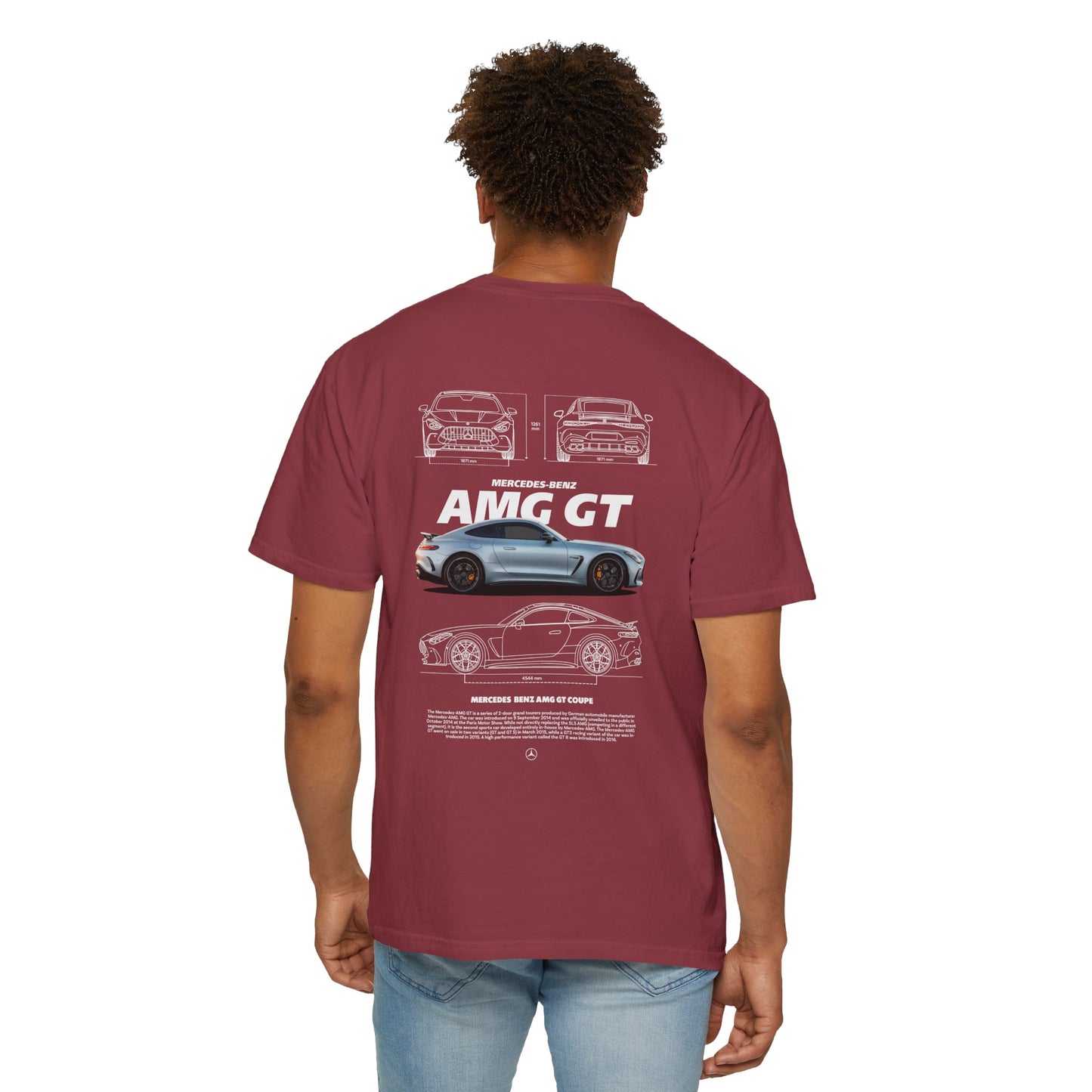 Mercedes-Benz AMG GT Graphic T-Shirt - Unisex, Casual Wear