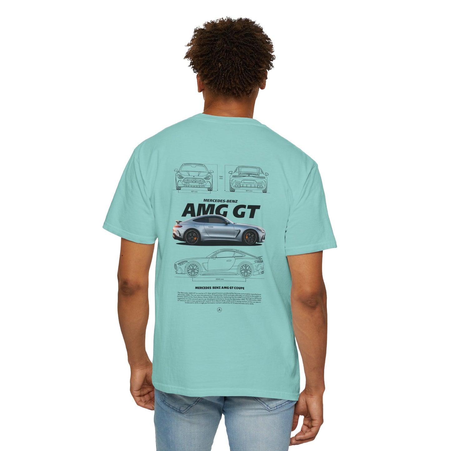 Mercedes-Benz AMG GT Graphic T-Shirt - Unisex, Casual Wear