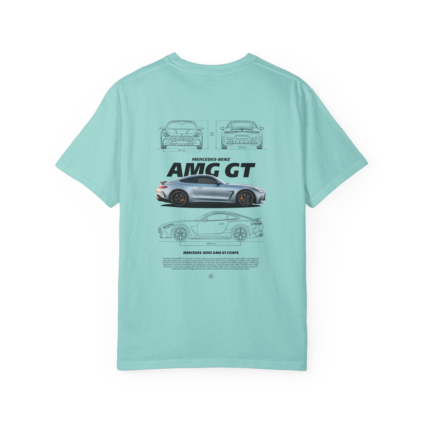 Mercedes-Benz AMG GT Graphic T-Shirt - Unisex, Casual Wear