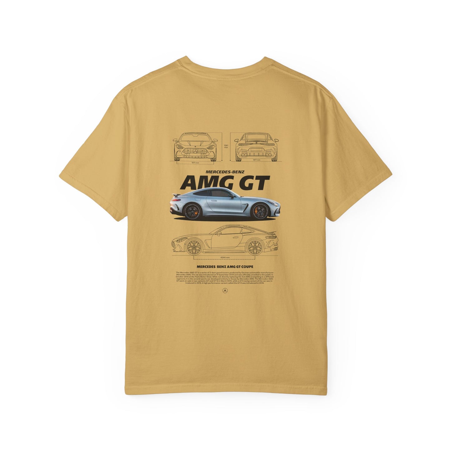 Mercedes-Benz AMG GT Graphic T-Shirt - Unisex, Casual Wear