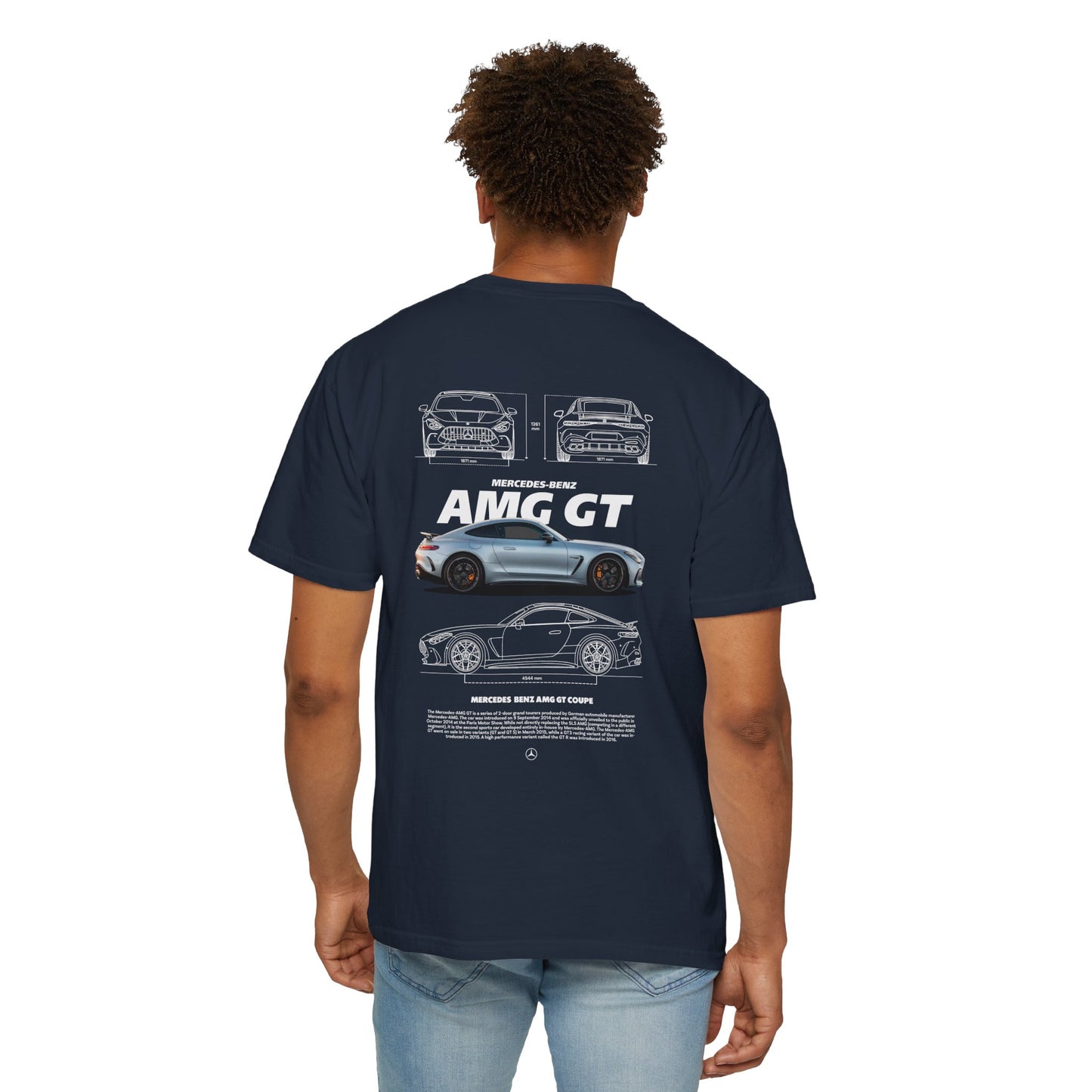 Mercedes-Benz AMG GT Graphic T-Shirt - Unisex, Casual Wear